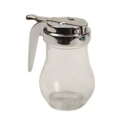 Server, 6 Oz, Glass, Chrome Top For - Part# 206-0