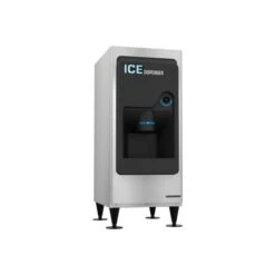 Hoshizaki Hotel/Motel Sanitary Ice Cube Dispenser, 22W, Stainless Steel Exterior