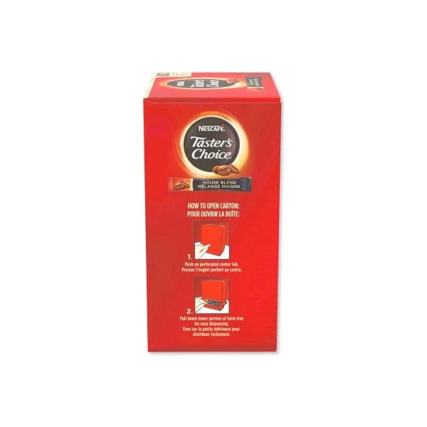 Nescaf Taster's Choice Stick Pack, House Blend, 80/Box