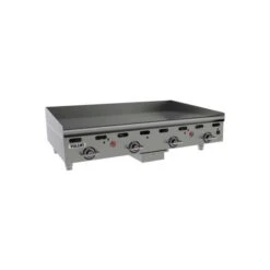 Vulcan MSA48-102 Heavy-DutyFlat Top Griddle/Grill, Propane, S/S, 4 Burners