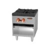 Sierra Range Stock Pot Range SRSP-18, 90,000 BTU, 1 Burner, Stainless Steel, Dual Controls