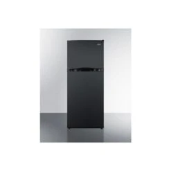 Summit-Refrigerator-Freezer, 9.9 Cu . Ft., Frost-Free, 24"W X 59-3/8"H, Black