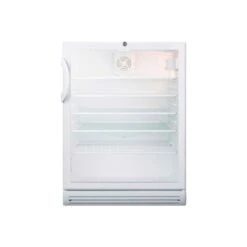 Summit-ADA Comp Commercial Glass Door All-Refrigerator, White
