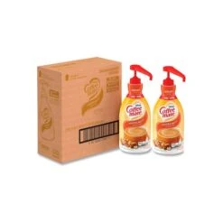 Nestlé® Coffee Mate® Liquid Coffee Creamer, Hazelnut, 1.5 Liter Pump Bottle, 2/Carton