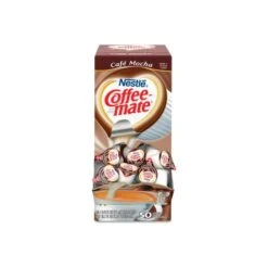 Nestlé® Coffee-mate¬Æ Liquid Coffee Creamer, Cafe Mocha, 0.38 Oz Mini Cups, 50/Box