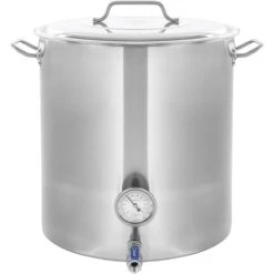 Concord Stainless Steel Home Brew Kettle Set, 60 Quart/ 15 Gal