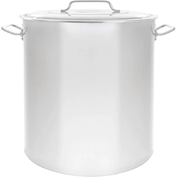 Concord Stainless Steel Stock Pot Cookware, 180 Quart