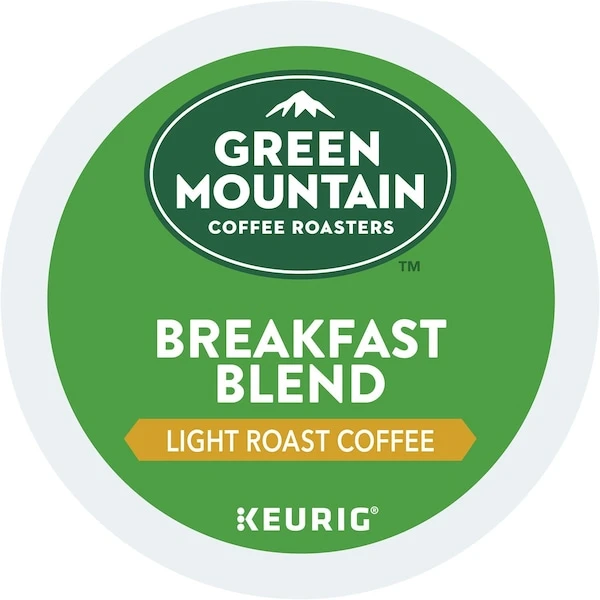 K-Cup, Breakfast Blend Light, 96PK