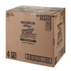 Kellogg's Reduced Sugar Frosted Flakes Cereal 1 Oz. Bowl, PK96