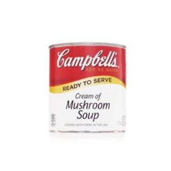 Campbell's Easy Open Cream Of Mushroom Soup 7.25 Oz. Can, PK24