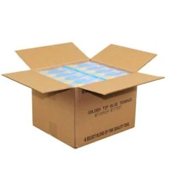 Tea Bag Golden Tip Blue With Tag, PK1000