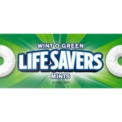Lifesavers Wint-O-Green Candy .84 Oz. Tube, PK300