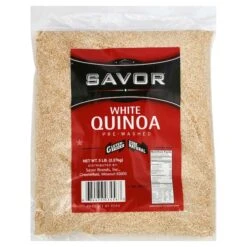 Savor Imports Grain White Quinoa 5lbs, PK2