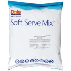 Dole Lactose Free Raspberry Soft Serve Mix 4.6lbs, PK4