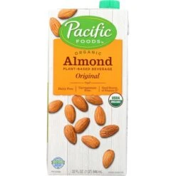 Pacific Foods Organic Original Almond Milk 32 Fl. Oz. Carton, PK12