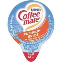 Nestlé® Coffee-Mate Pumpkin Spice Liquid Creamer .375 Oz. Container, PK200