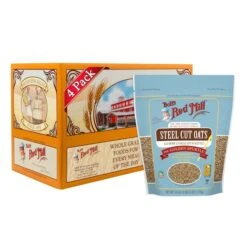 Bob's Red Mill Steel Cut Oats 54 Oz. Bag, PK4