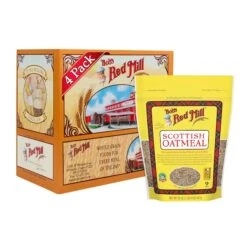Bob's Red Mill Scottish Oatmeal 20 Oz. Bag, PK4