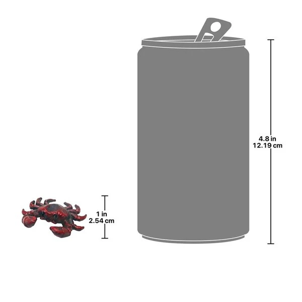 Deep Sea Red Crab Cast Iron Bottle Opener - Image 3