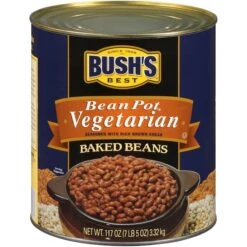 Bush's Best Vegetarian Baked Beans #10 Can, PK6