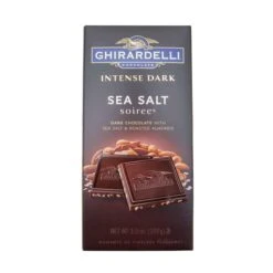Ghirardelli Intense Dark Sea Salt Soiree Bar 3.5 Oz. Bar, PK12