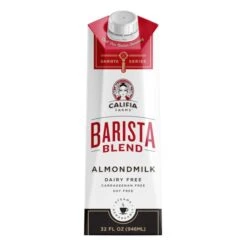 Califia Farms Barista Blend Original Almond Milk 32 Oz. Carton, PK6