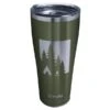 Sojourn 30 Oz Campsite Gray/Green BPA Free Double Wall Tumbler