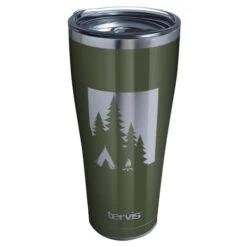 Sojourn 30 Oz Campsite Gray/Green BPA Free Double Wall Tumbler