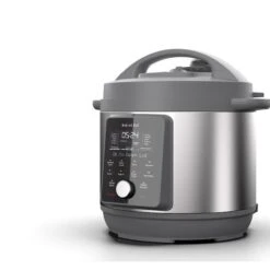 Pot Duo Plus Stainless Steel Digital Pressure Cooker 6 Qt BlackSilver
