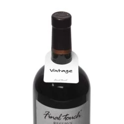 White Card Stock Wine Tags