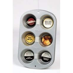 Wilton Muffin Pan 6Cup Reg Wilt