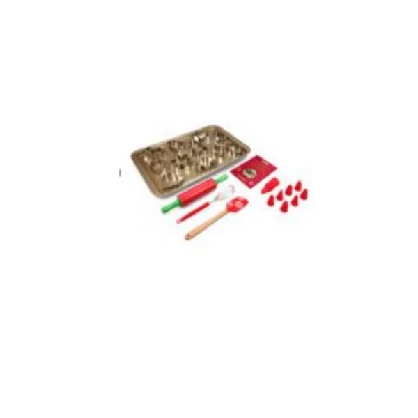 Winter Wonderland Snowflake Deluxe Cookie Decorating Set 30 Pc - Image 2