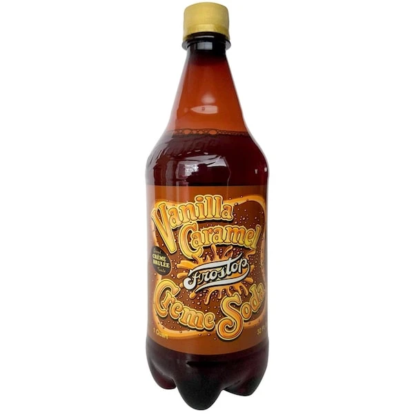 Vanilla Caramel Creme Soda 32 Oz
