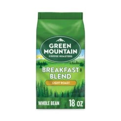 Breakfast Blend Whole Bean Coffee, 18 Oz Bag