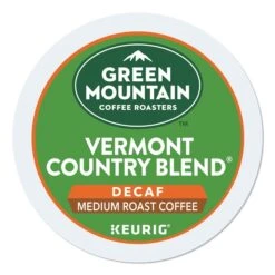 Vermont Country Blend Decaf Coffee K-Cups, PK24 PK