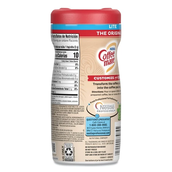 Coffee-mate Lite Powdered Creamer, 11 Oz. - Image 3