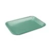 Supermarket Tray, #2 1-Comp, Produce, 8.2 X 5.7 X 0.91, Green, PK500