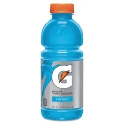 Gatorade G-Series Perform 02 Thirst Quencher, Cool Blue, 20 Oz Bottle, PK24