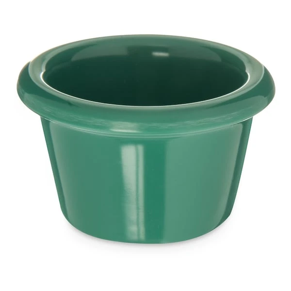 CARLISLE Melamine Smooth Ramekin, 1.5 Oz., Grn, PK48