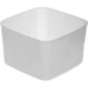 CARLISLE Storage Container, 2 Qt., Wht, PK12
