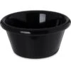 CARLISLE SAN Smooth Ramekin, 3 Oz., Blk, PK48
