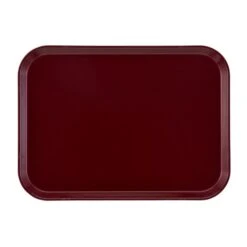 Camtray 12" X 16" Rectangle Burgundy Win