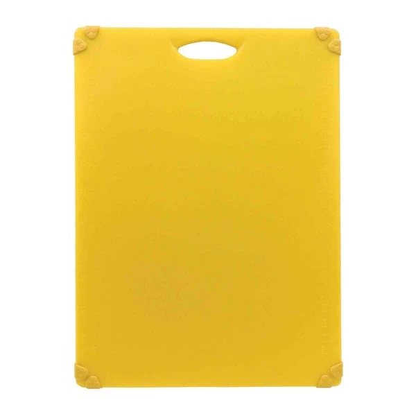 Grippy Cutting Board, Yellow, 18"X2"4"X.5"
