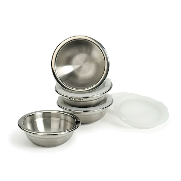 Prep Bowls With Lids, 4PK