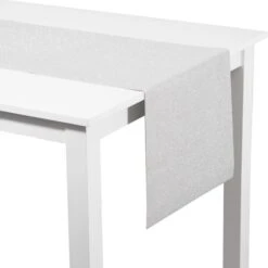 Creative Converting Silver Glitter Tablerunner, 84"x14", 6PK