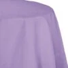Luscious Lavender Octy Round Tablecloth, 82", 12PK