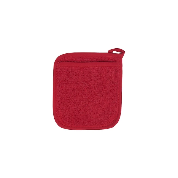 Royale Solid Pocket Mitt 100% Cotton Terry Paprika