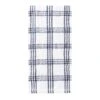 Value Basics Check Kitchen Towel White Ground/British Navy Check