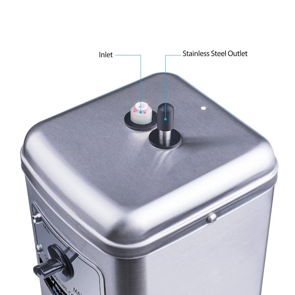 Compact Hot Water Dispenser With Brushed Nickel Faucet - Image 7