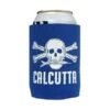 Pocket Can Cooler Royal Blue WWht Logo
